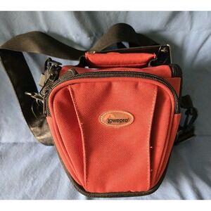 Lowepro EX 220 Nylon Holster-style Shoulder Camera Bag - Rust Red Color